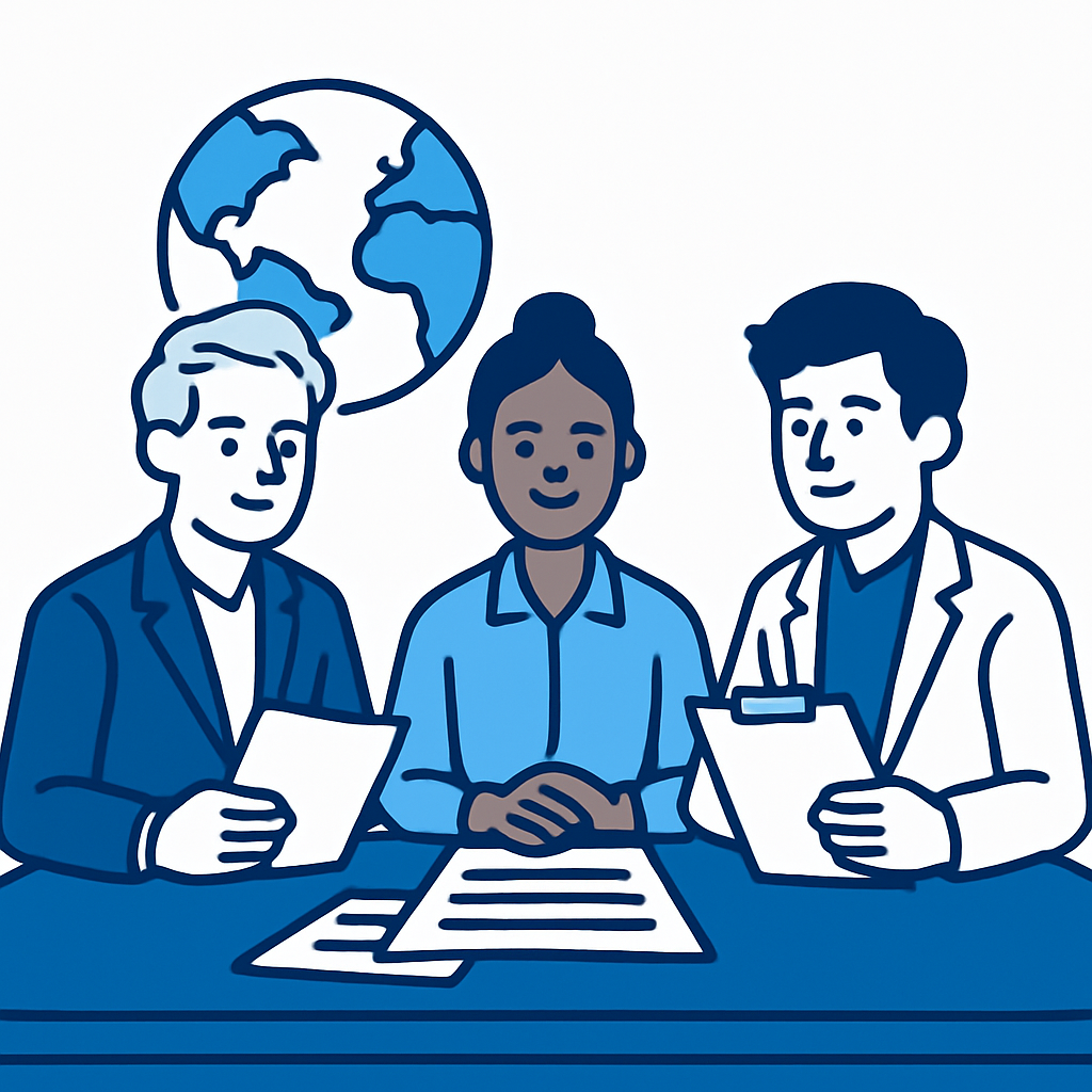 Icon representing agency collaboration